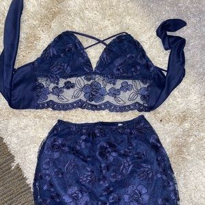 Like New 2 Piece Lucy in the sky formal dress